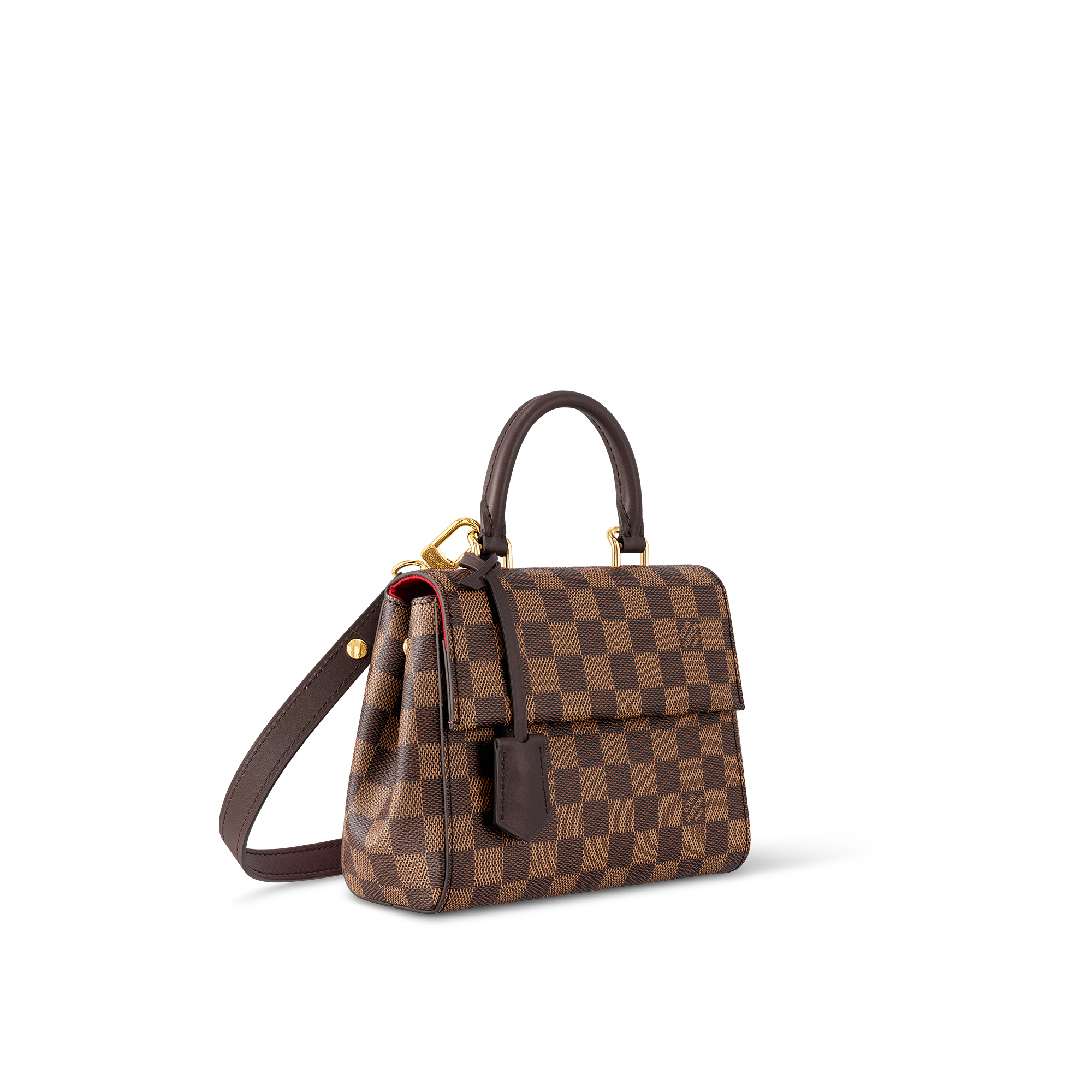 Damier Ebene Handbags All Handbags Cluny Mini | Louis Vuitton ® (Product zoom)