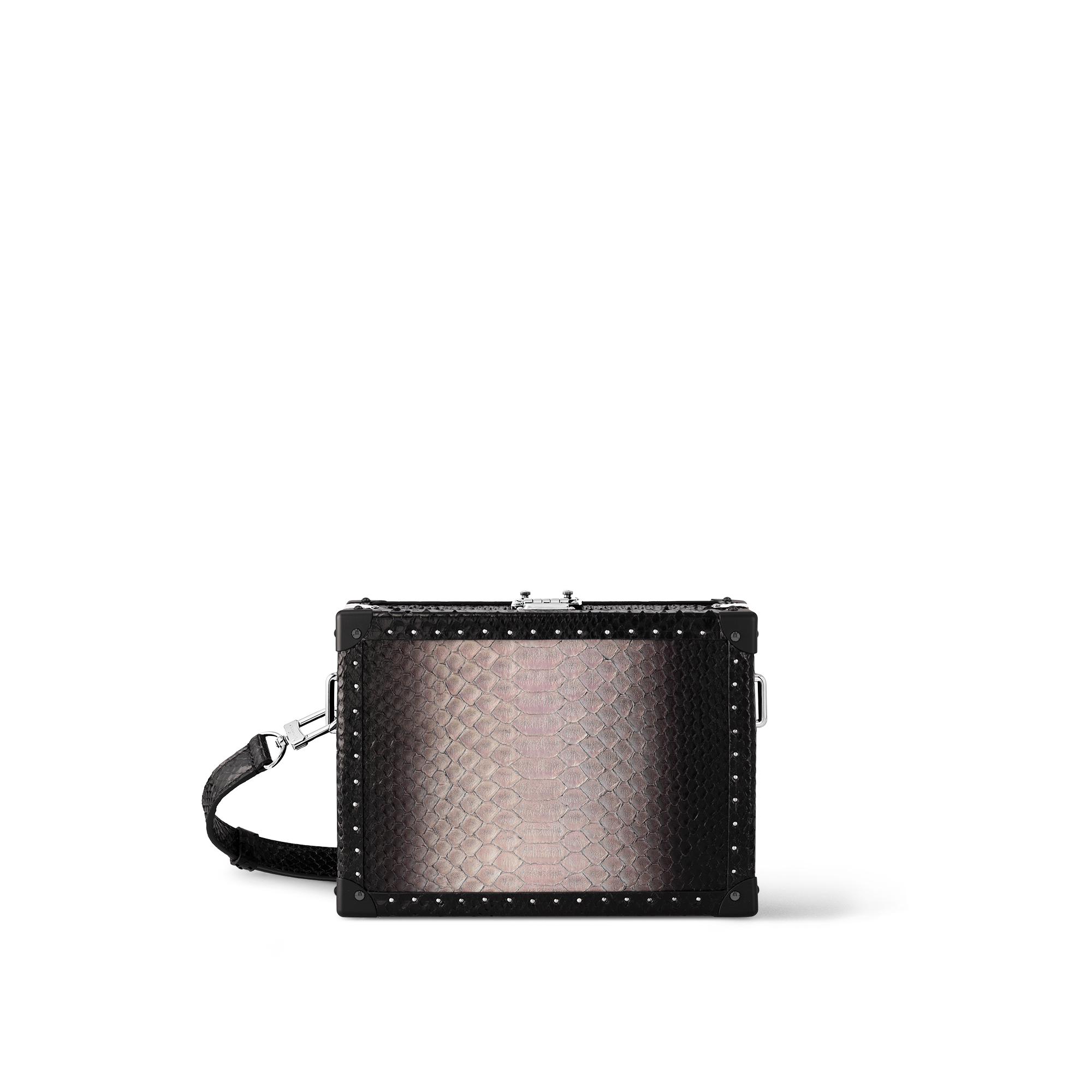 Python Hardsided Seasonal Clutch Box Python | Louis Vuitton ® (Product zoom)