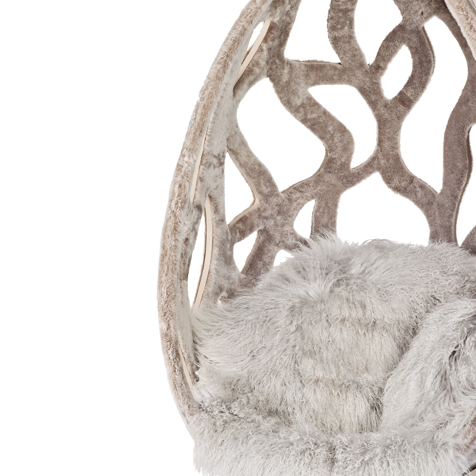 Fur Home and Art of Dining Furniture Cocoon Fur By Fernando & Humberto Campana | Louis Vuitton ® (Product zoom)