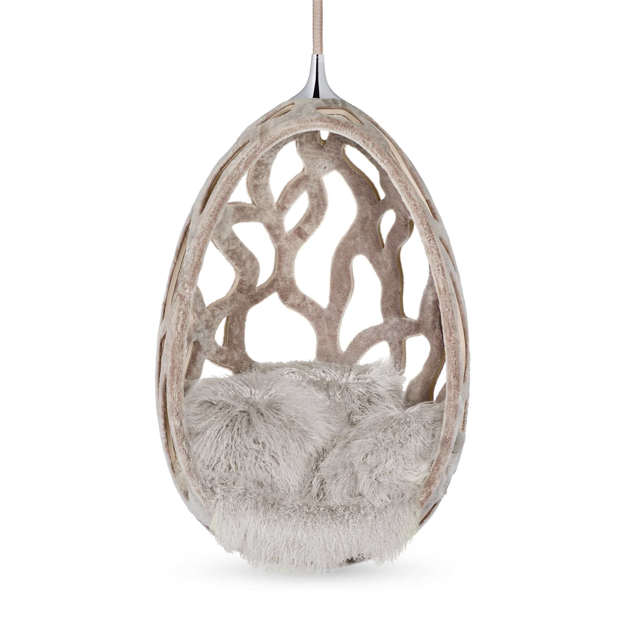Fur Home and Art of Dining Furniture Cocoon Fur By Fernando & Humberto Campana | Louis Vuitton ® (Product zoom)