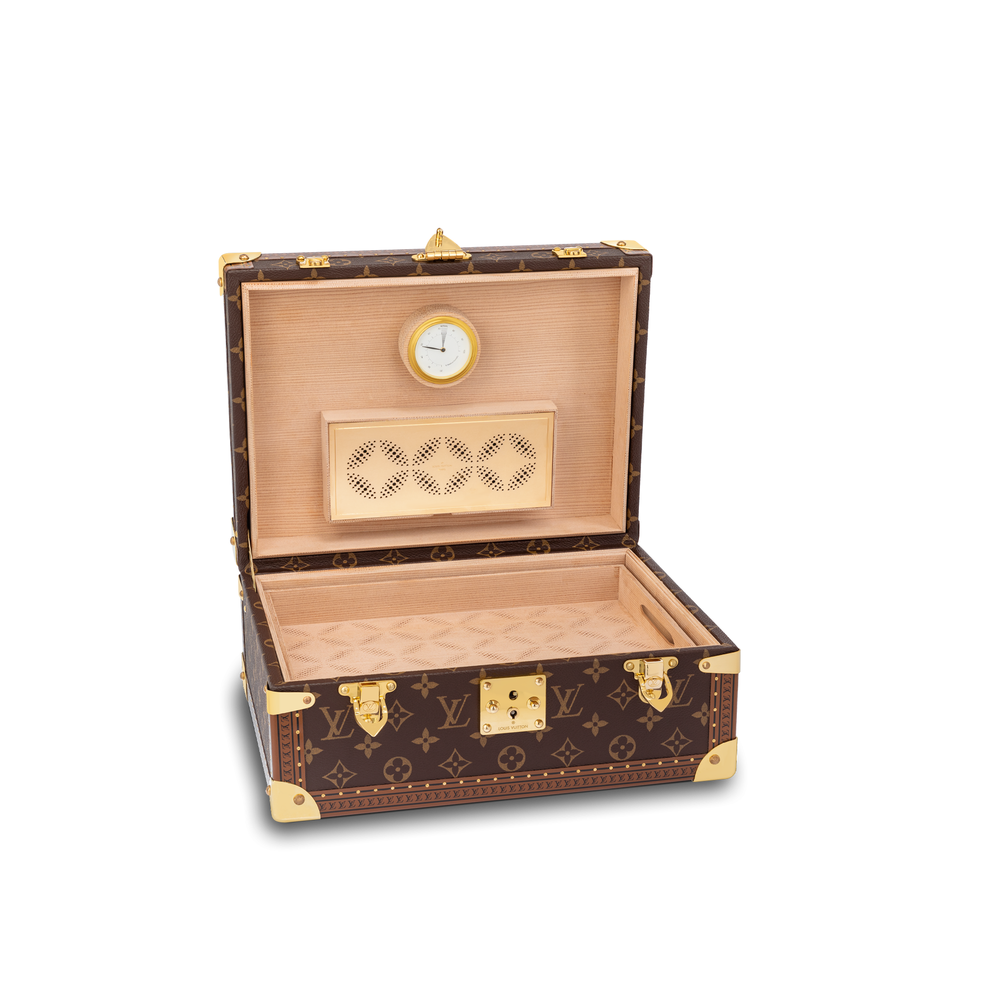 Monogram Trunks and Boxes Boxes Coffret Cigares | Louis Vuitton ® (Product zoom)