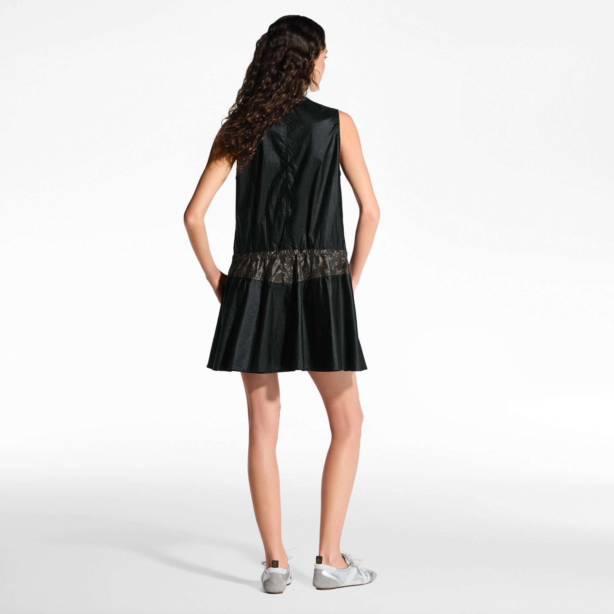  Ready-to-Wear Dresses Color-Blocked Drawstring Dress | Louis Vuitton ® (Product zoom)