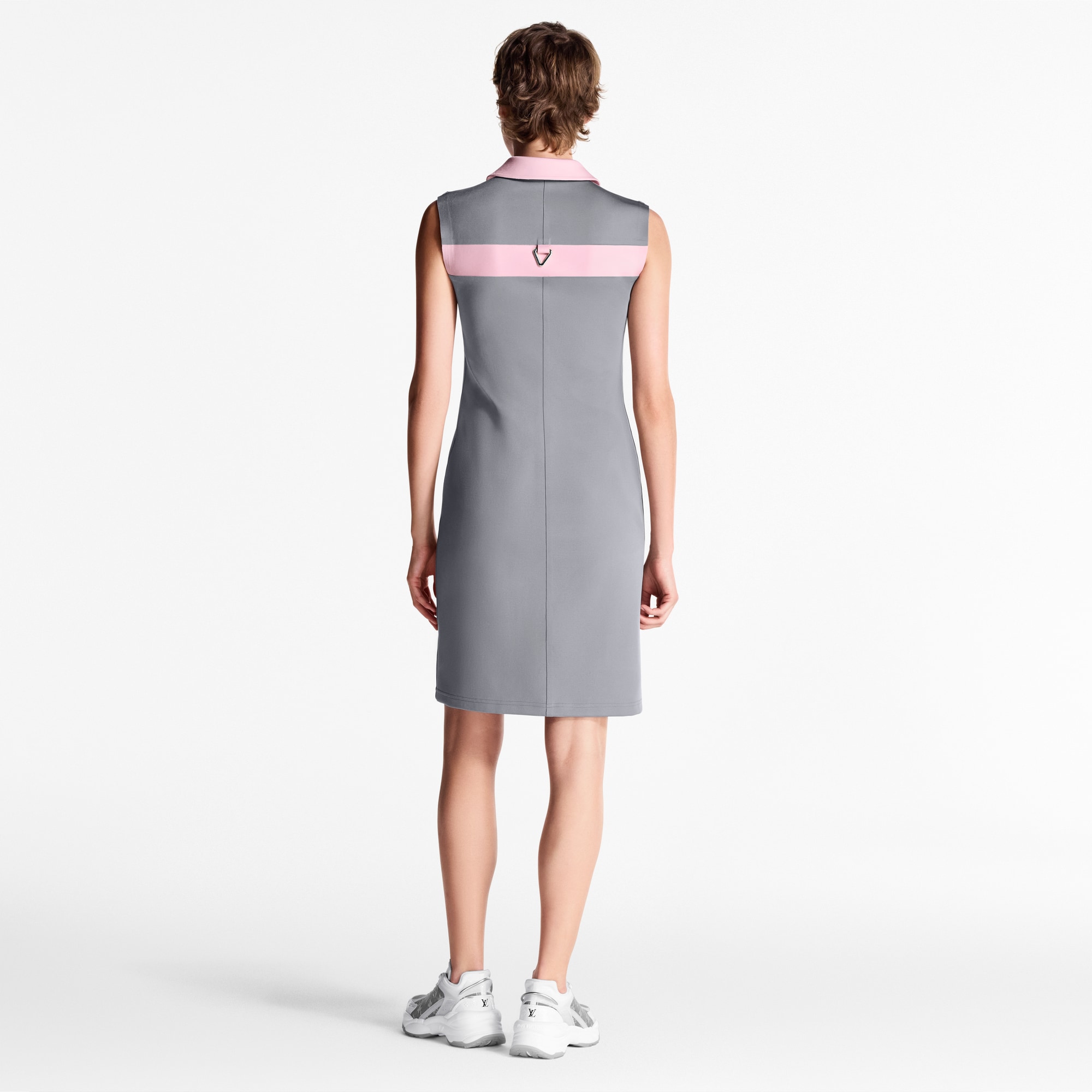  Ready-to-Wear Dresses Color-Blocked Technical Jersey Dress  | Louis Vuitton ® (Product zoom)