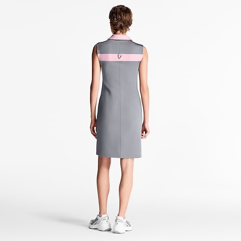 Ready-to-Wear Dresses Color-Blocked Technical Jersey Dress | Louis Vuitton ® (Product zoom)