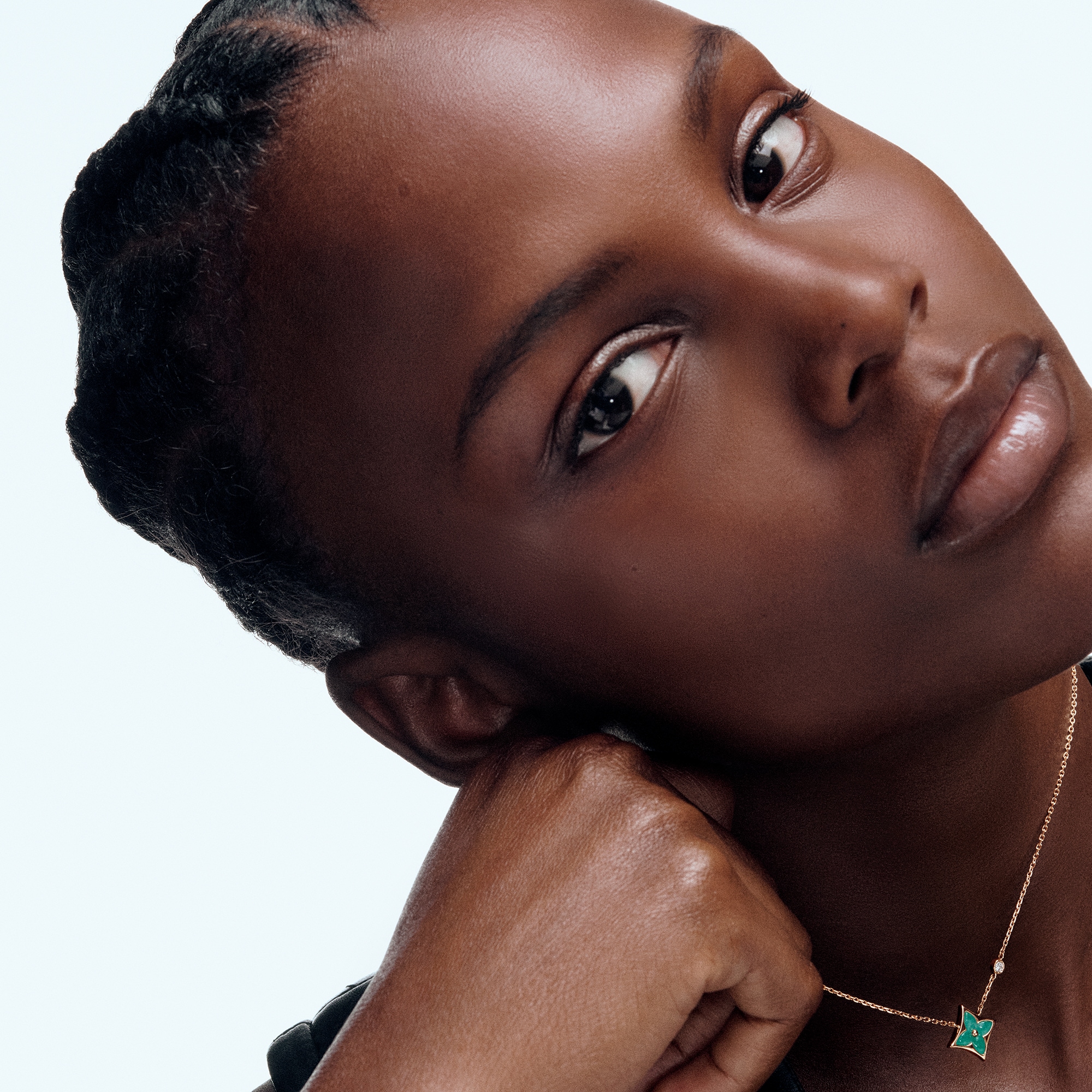  Categories Necklaces and Pendants  Color Blossom BB Star Pendant, Yellow Gold, Amazonite and Diamond | Louis Vuitton ® (Product zoom)
