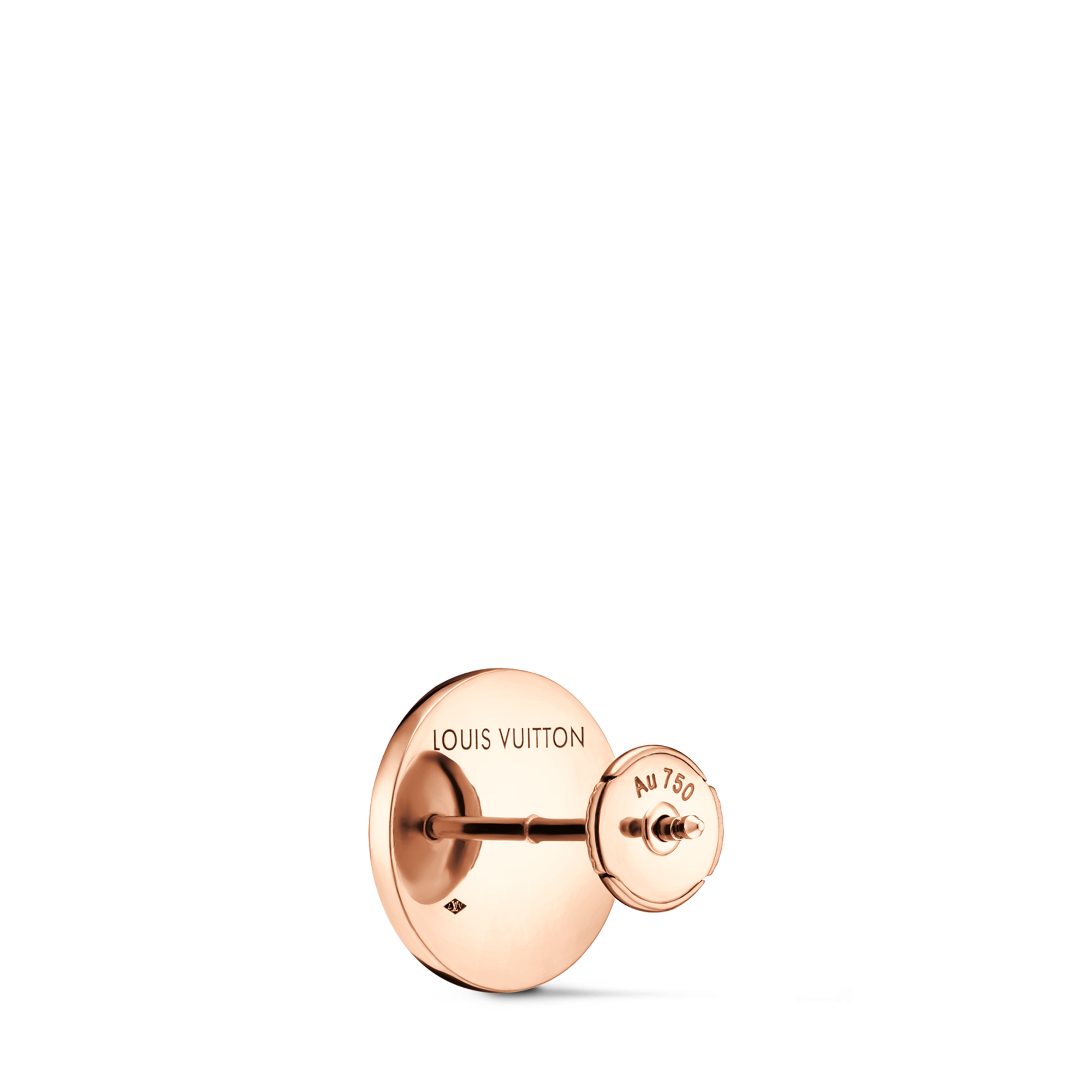  Categories Earrings Color Blossom BB Sun Ear Stud, Pink Gold and Cornelian - Per Unit | Louis Vuitton ® (Product zoom)