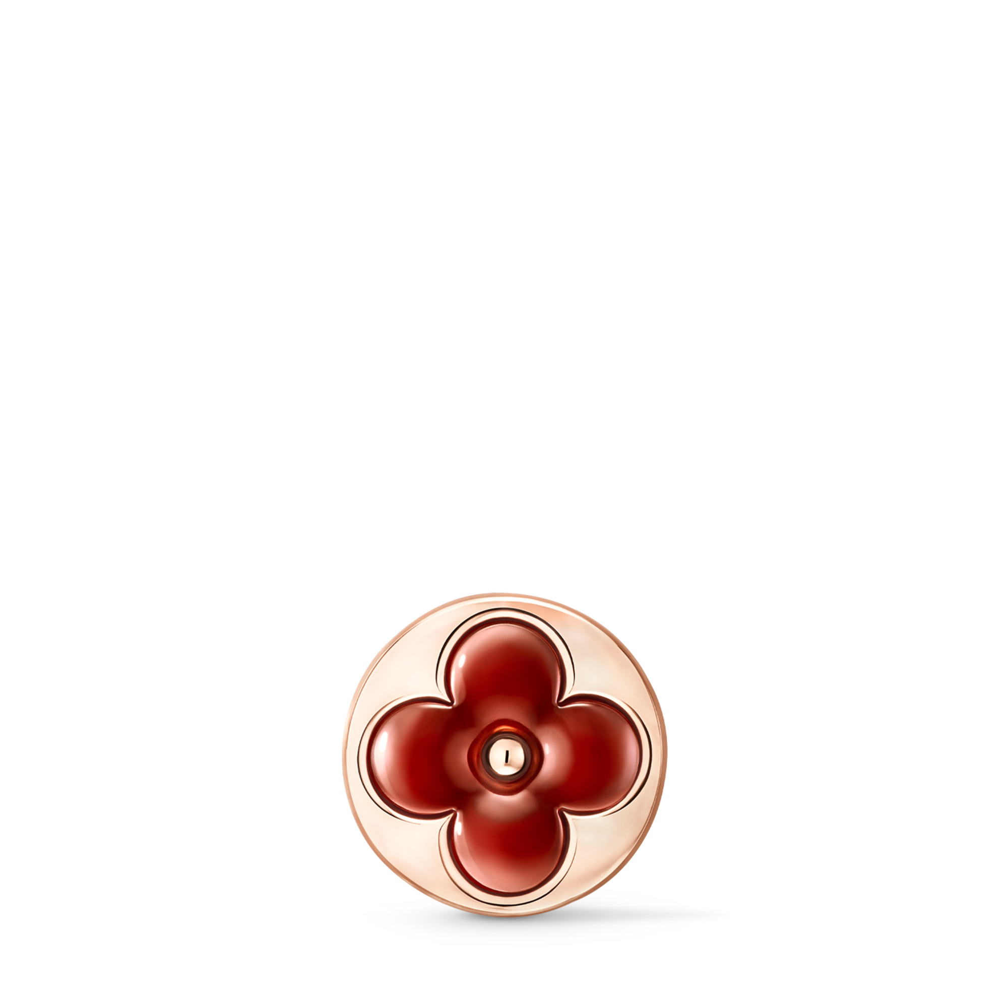  Categories Earrings Color Blossom BB Sun Ear Stud, Pink Gold and Cornelian - Per Unit | Louis Vuitton ® (Product zoom)