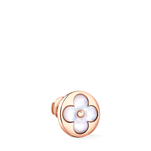 Categories All Fine Jewelry Color Blossom BB Sun Ear Stud, Pink Gold and White Mother-of-Pearl - Per Unit | Louis Vuitton ® (Product zoom)