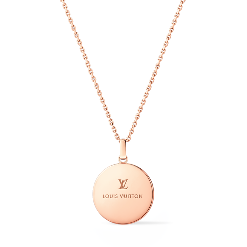 Categories All Fine Jewelry Color Blossom XL Sun Medallion, Pink Gold, Malachite and Diamond | Louis Vuitton ® (Product zoom)