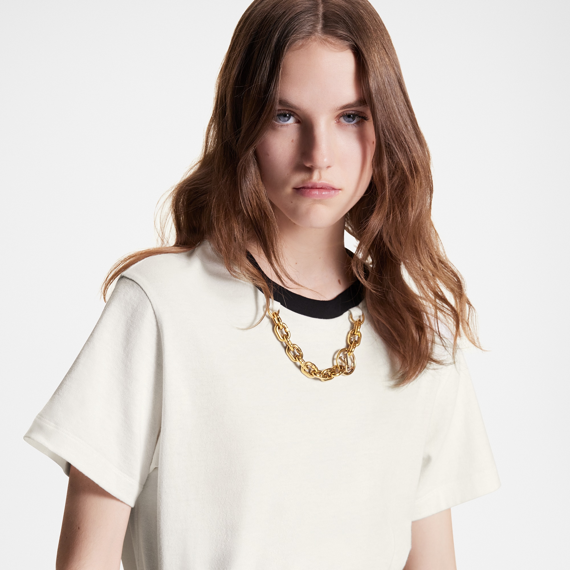 Contrast Trim T-Shirt - Men - OBSOLETES DO NOT TOUCH | LOUIS VUITTON ®