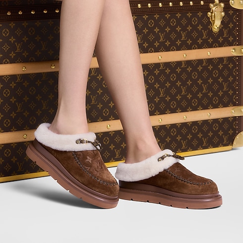 Shoes Mules and Slides Cortina Closed Mule | Louis Vuitton ® (Product zoom)