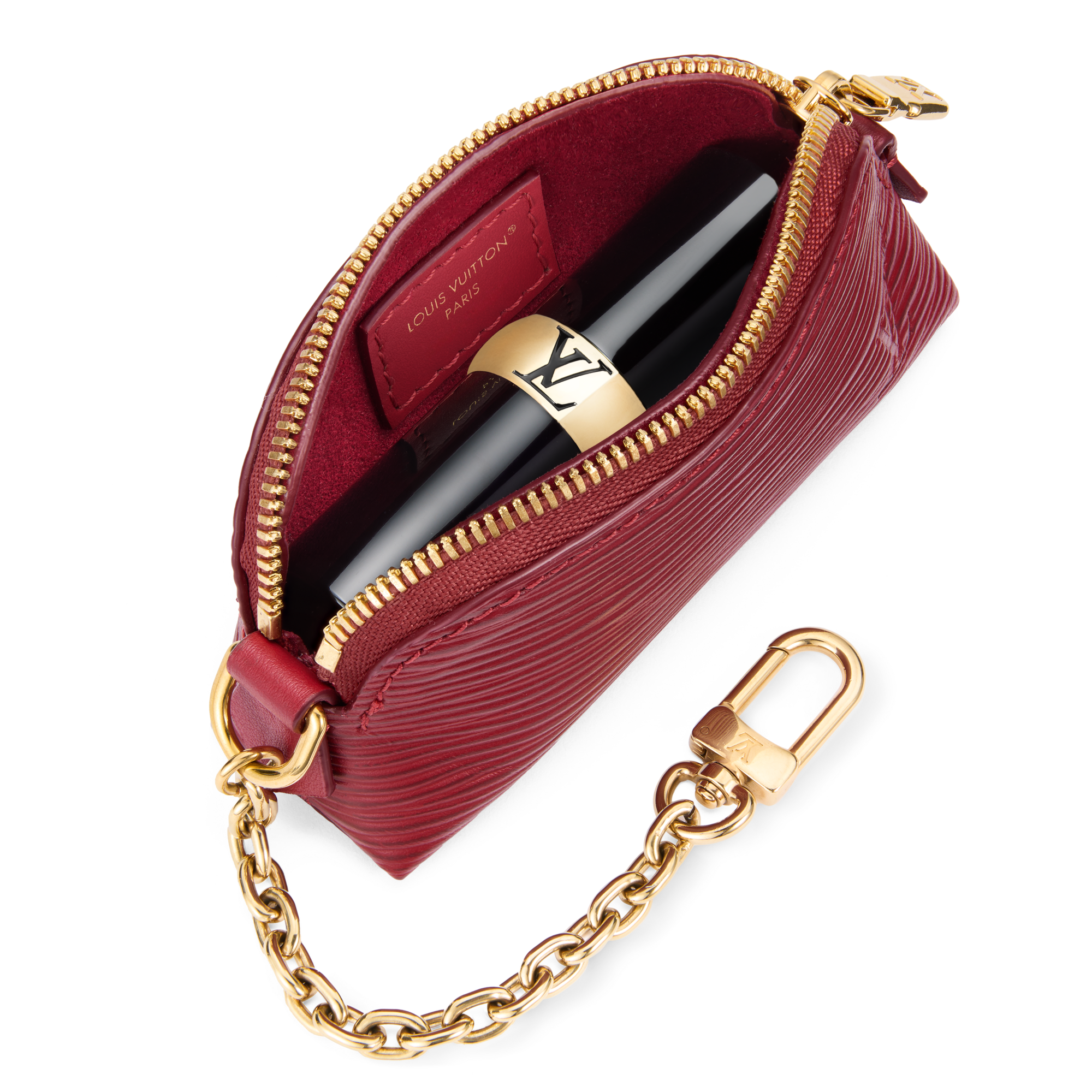 Epi Leather Small Leather Goods All Small Leather Goods Cosmetic Lipstick Pouch | Louis Vuitton ® (Product zoom)