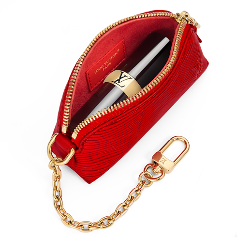 Epi Leather Small Leather Goods All Small Leather Goods Cosmetic Lipstick Pouch | Louis Vuitton ® (Product zoom)