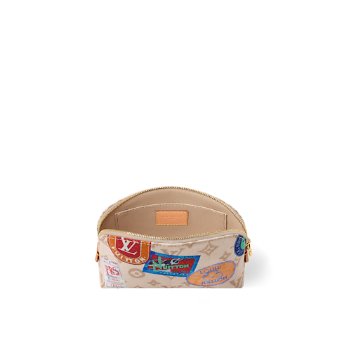 Other Monogram Canvas Travel Travel Accessories Cosmetic Pouch PM | Louis Vuitton ® (Product zoom)