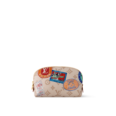 Other Monogram Canvas Travel Travel Accessories Cosmetic Pouch PM | Louis Vuitton ® (Product zoom)