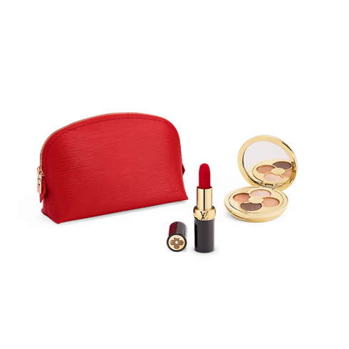 Epi Leather Travel Travel Accessories Cosmetic Pouch PM | Louis Vuitton ® (Product zoom)