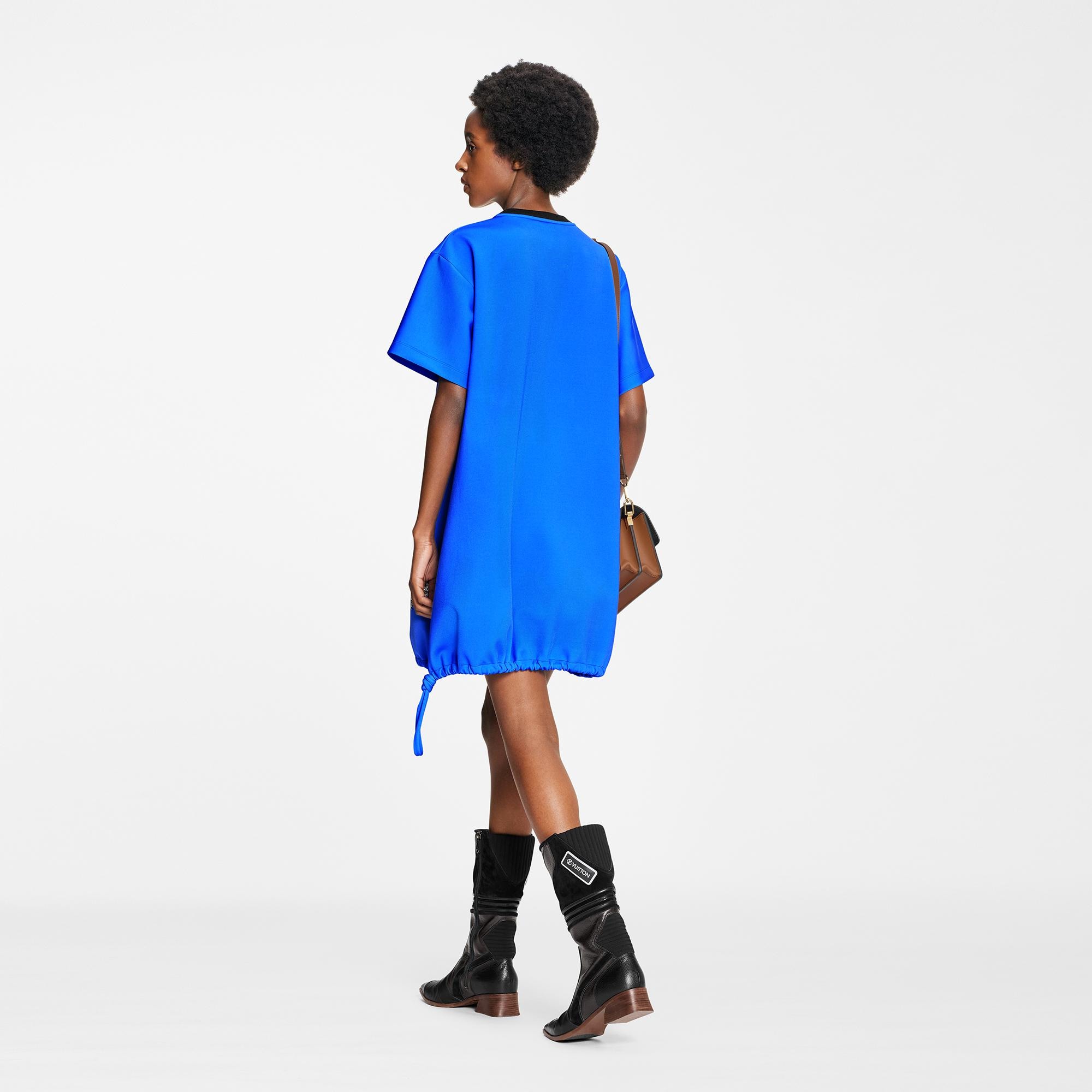  Discontinued Product Obs 7 Cosmic Motel Print Balloon T-Shirt Dress | Louis Vuitton ® (Product zoom)