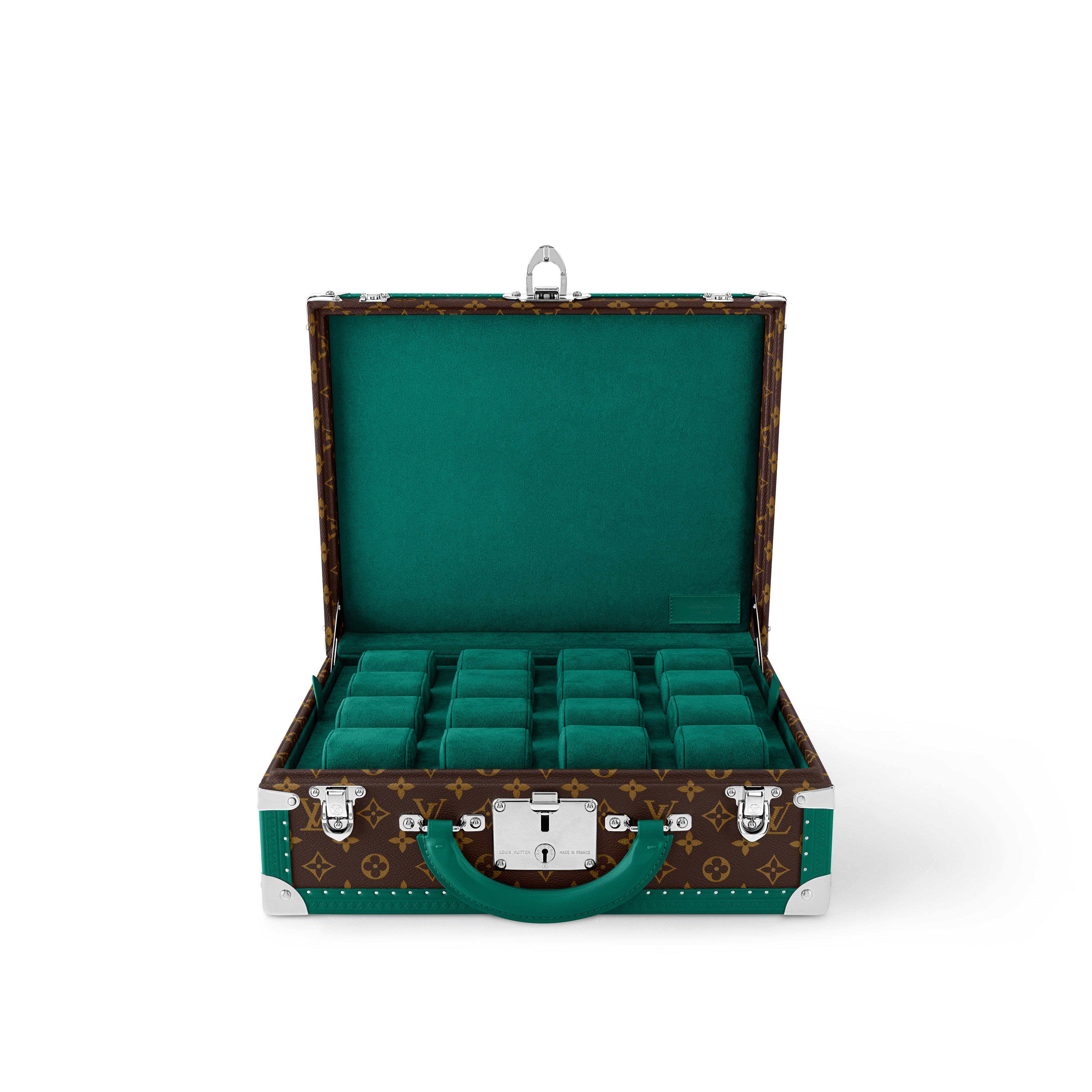 Monogram Macassar Canvas Trunks and Boxes Trunks and Suitcases Cotteville 16 Montres | Louis Vuitton ® (Product zoom)
