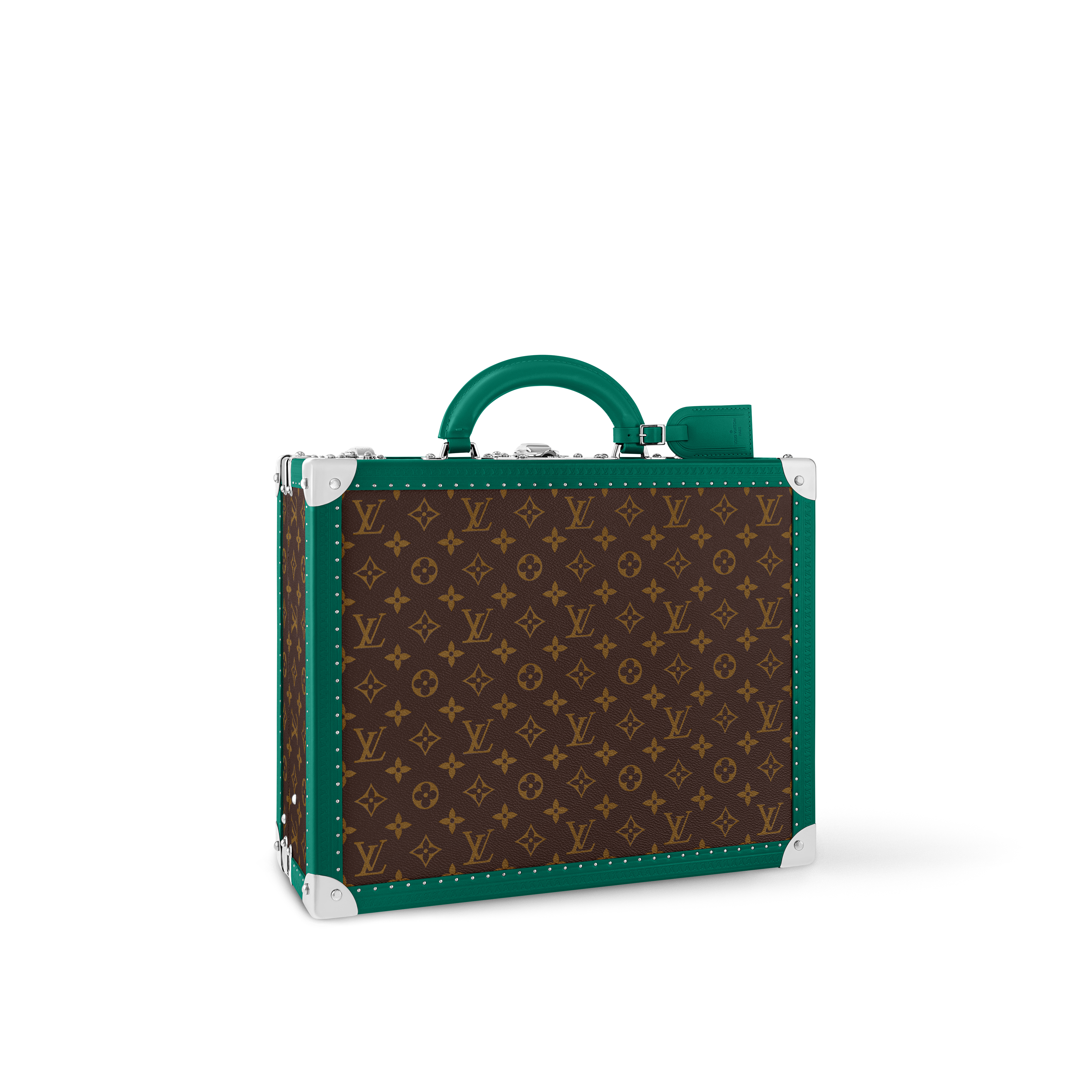 Monogram Macassar Canvas Trunks and Boxes Trunks and Suitcases Cotteville 16 Montres | Louis Vuitton ® (Product zoom)