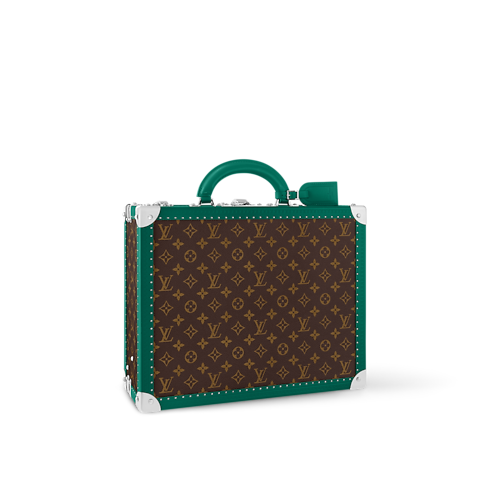 Monogram Macassar Canvas Trunks and Boxes Trunks and Suitcases Cotteville 16 Montres | Louis Vuitton ® (Product zoom)