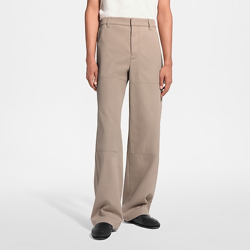 Ready-to-Wear All Ready-to-Wear Cotton Cashmere Worwear Pants | Louis Vuitton ® (Product zoom)