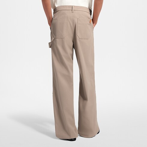 Ready-to-Wear All Ready-to-Wear Cotton Cashmere Worwear Pants | Louis Vuitton ® (Product zoom)