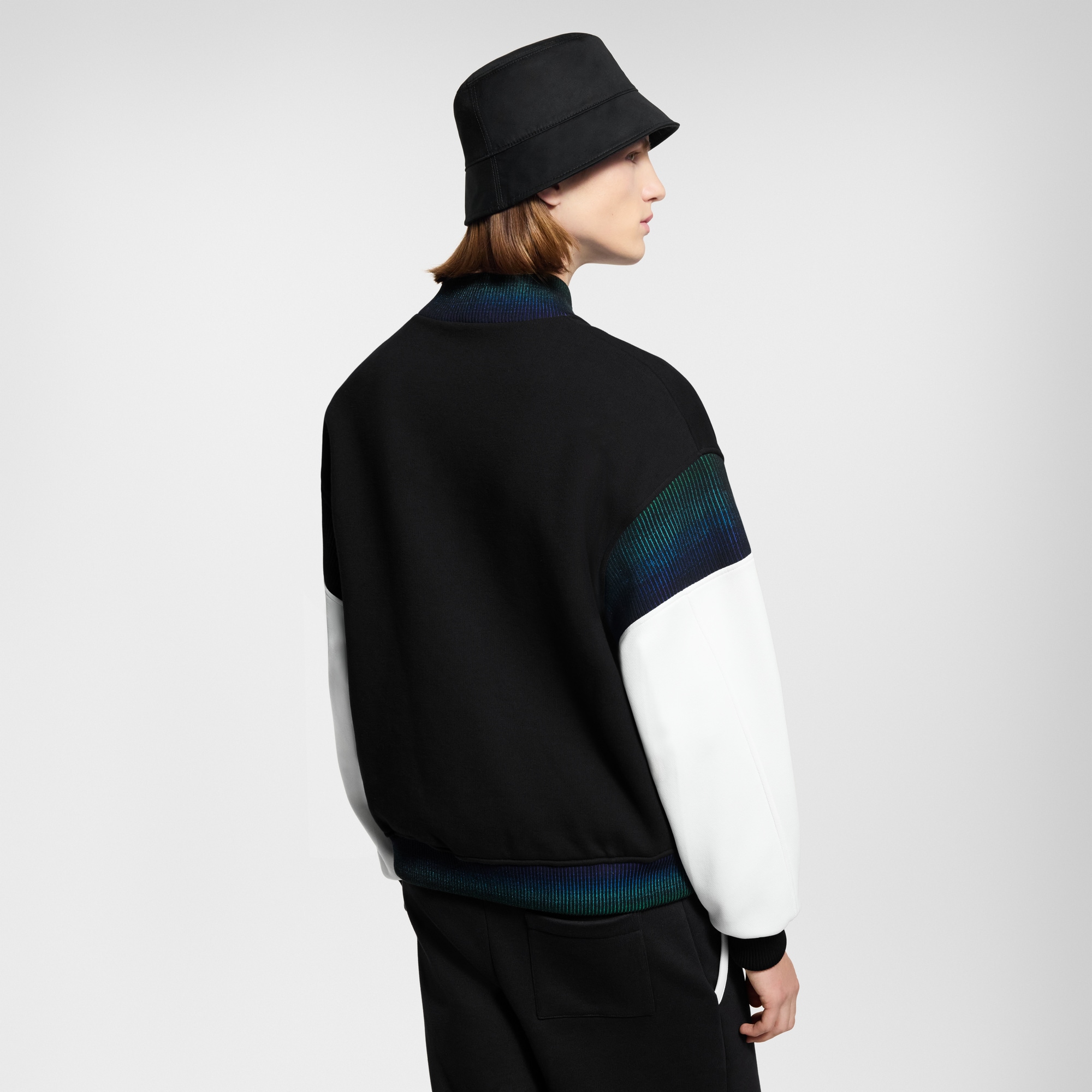  For Men Spring 2025 Collection Cotton Jersey Varsity Blouson  | Louis Vuitton ® (Product zoom)