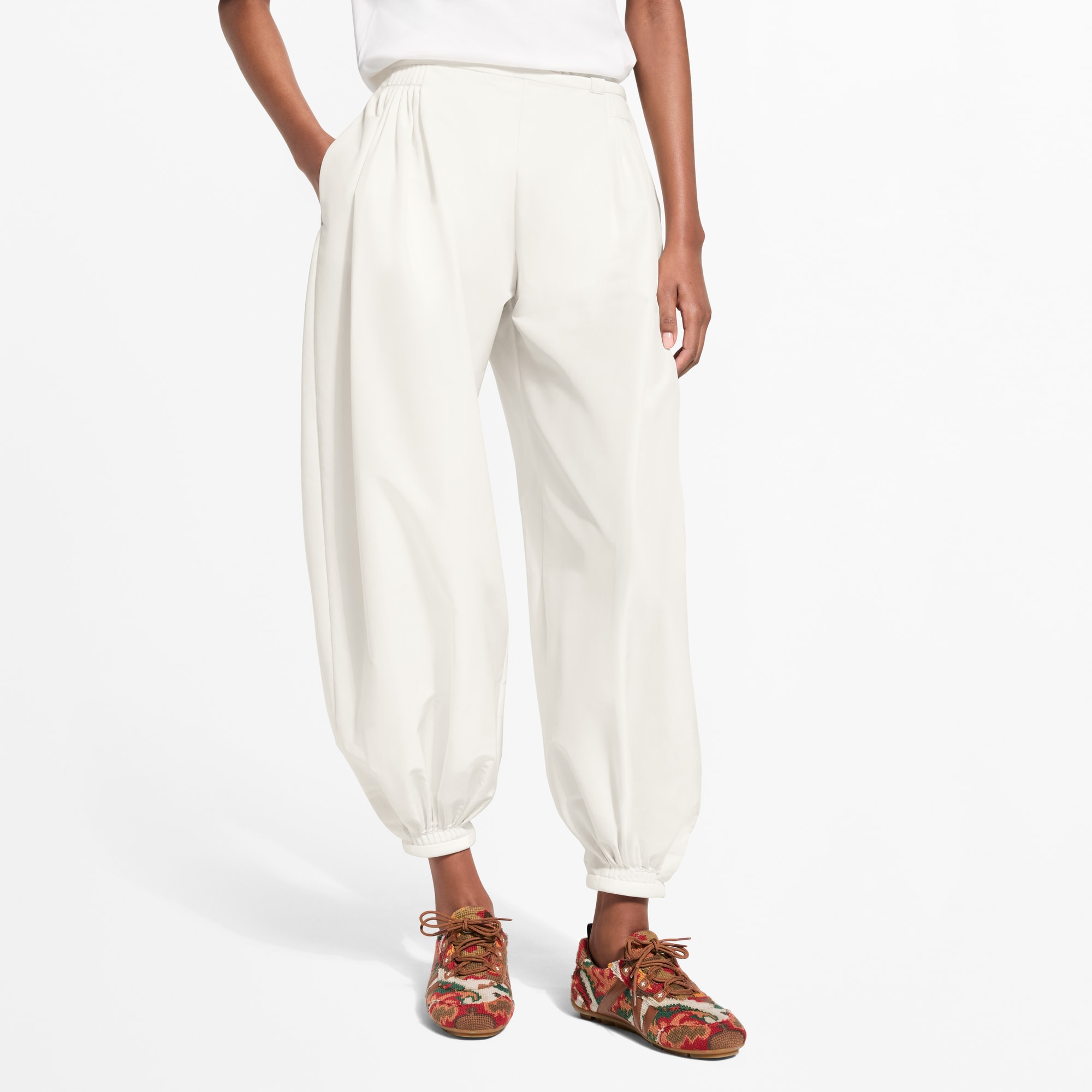 Cotton Poplin Balloon Pants - Women - Ready-to-Wear | LOUIS VUITTON ®