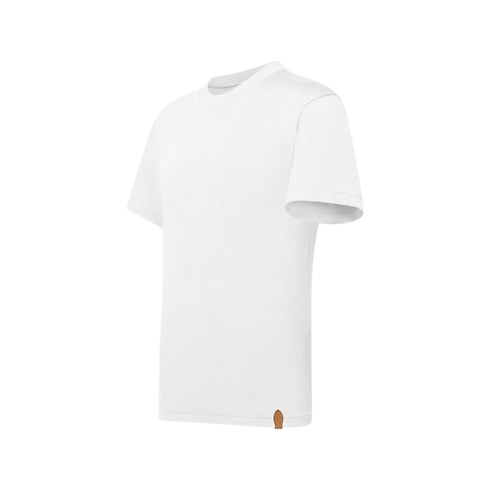 Cotton-Silk Short-Sleeved T-Shirt Side View