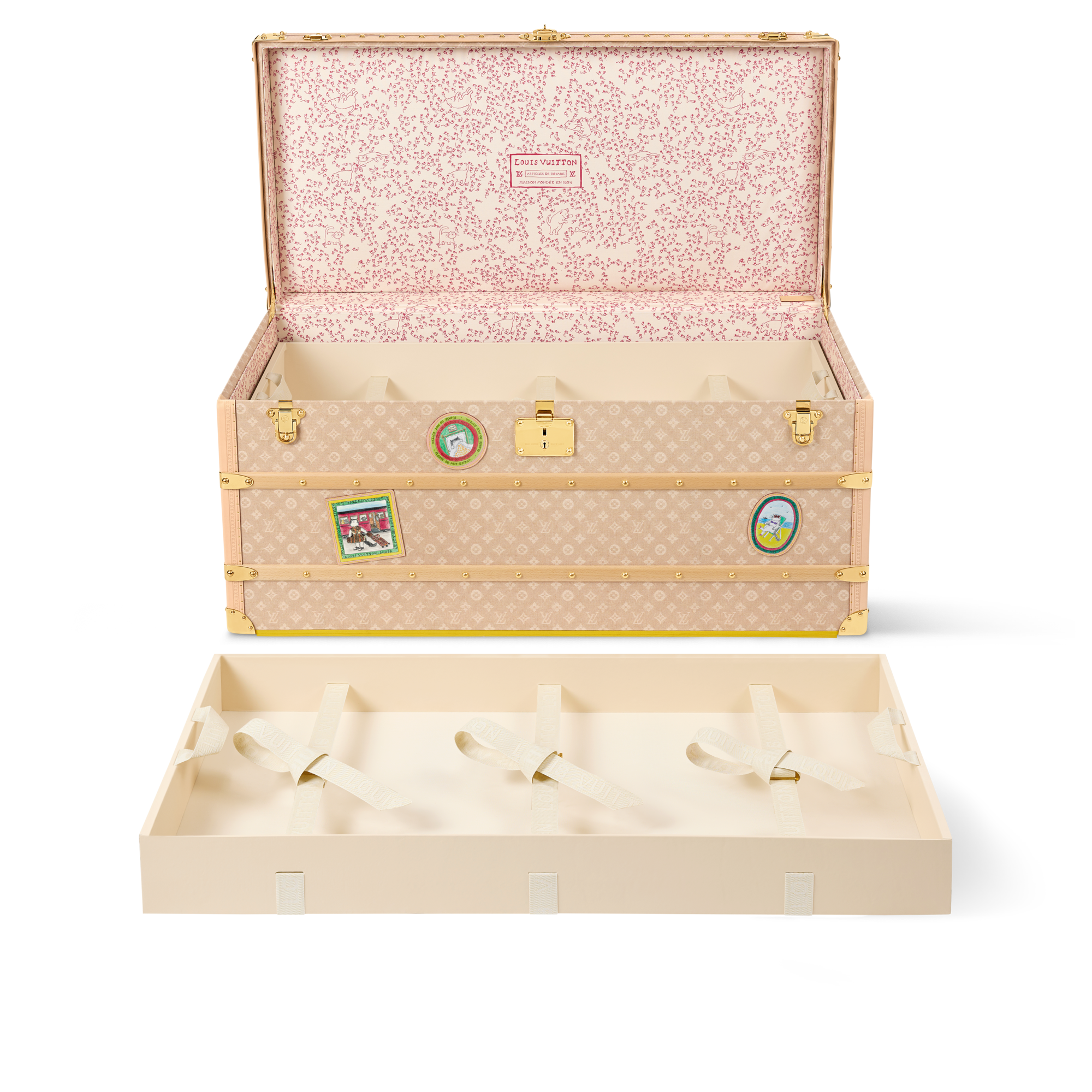 Other Monogram Canvas Trunks and Boxes Trunks and Suitcases Courrier Lozine 110 | Louis Vuitton ® (Product zoom)