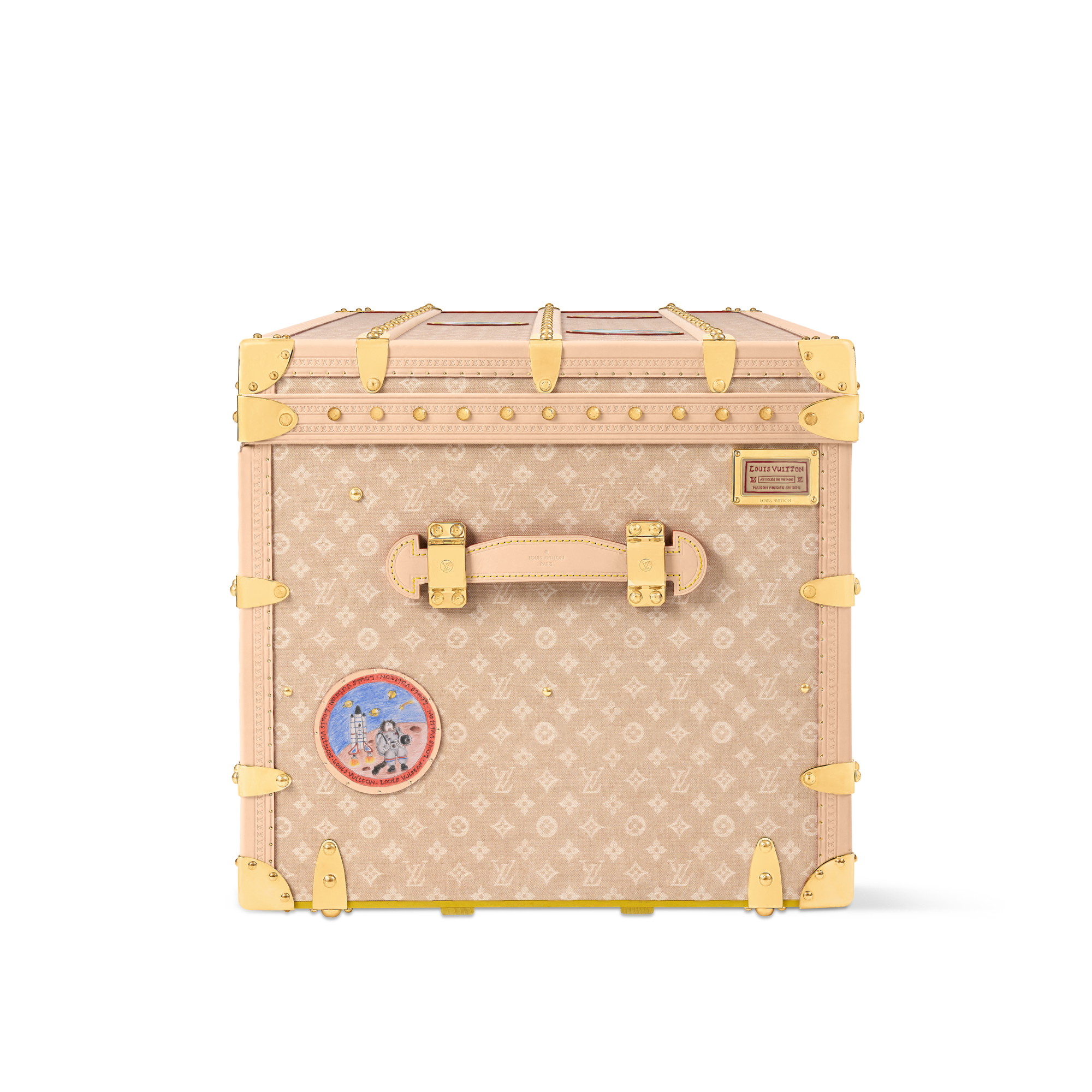 Other Monogram Canvas Trunks and Boxes Trunks and Suitcases Courrier Lozine 110 | Louis Vuitton ® (Product zoom)