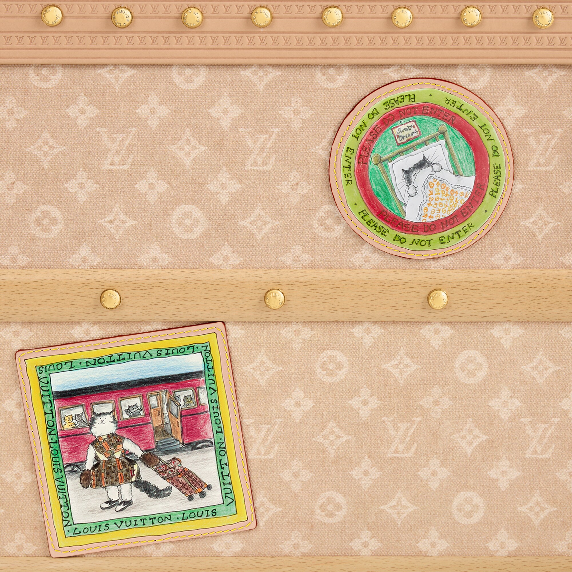 Other Monogram Canvas Trunks and Boxes Trunks and Suitcases Courrier Lozine 110 | Louis Vuitton ® (Product zoom)