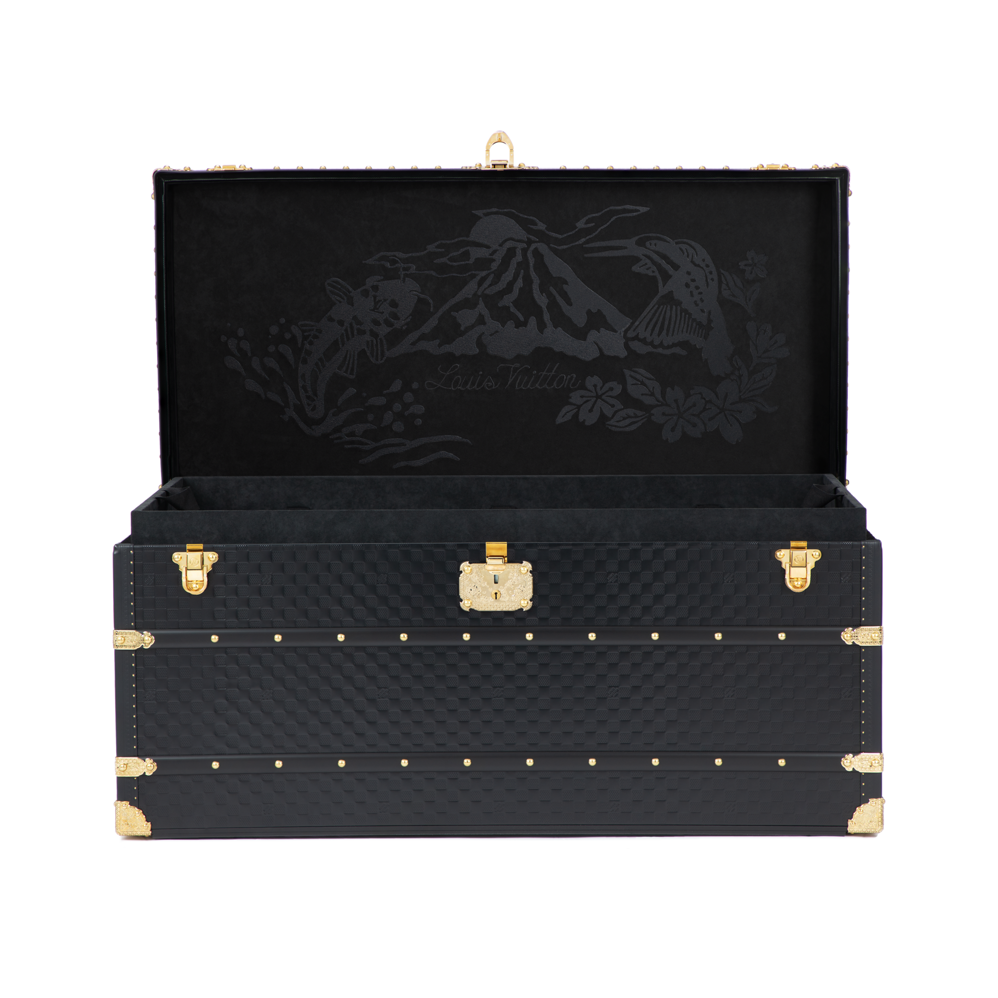 Damier Other Trunks and Boxes Trunks and Suitcases Courrier Lozine 110 | Louis Vuitton ® (Product zoom)