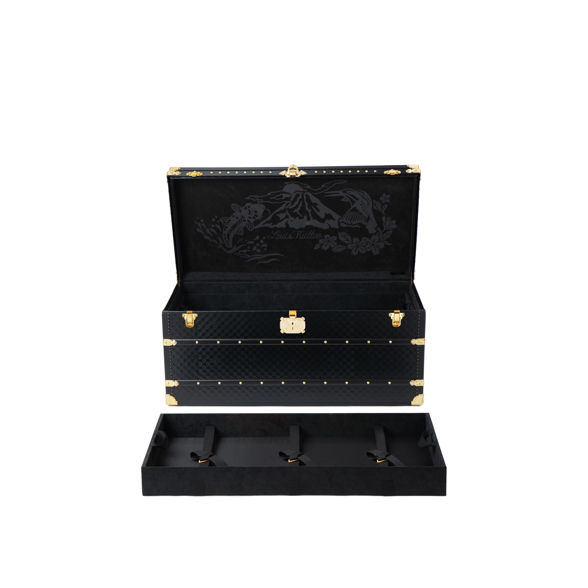 Damier Other Trunks and Boxes Trunks and Suitcases Courrier Lozine 110 | Louis Vuitton ® (Product zoom)