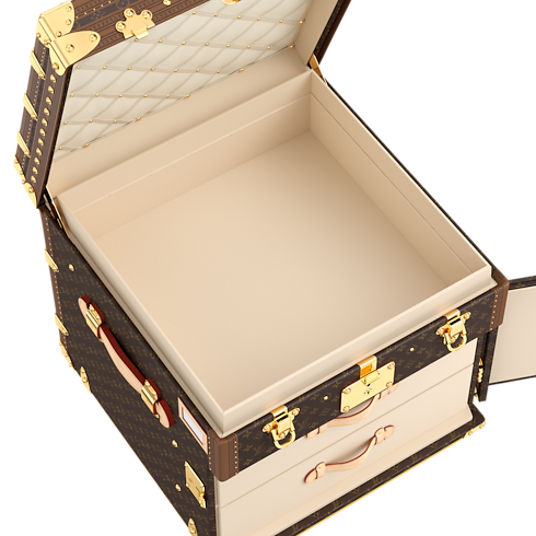 Monogram Trunks and Boxes Trunks and Suitcases Courrier Lozine Carre Droite | Louis Vuitton ® (Product zoom)