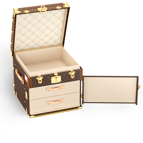 Monogram Trunks and Boxes Trunks and Suitcases Courrier Lozine Carre Droite | Louis Vuitton ® (Product zoom)