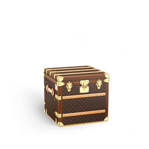 Monogram Trunks and Boxes Trunks and Suitcases Courrier Lozine Carré Gauche | Louis Vuitton ® (Product zoom)