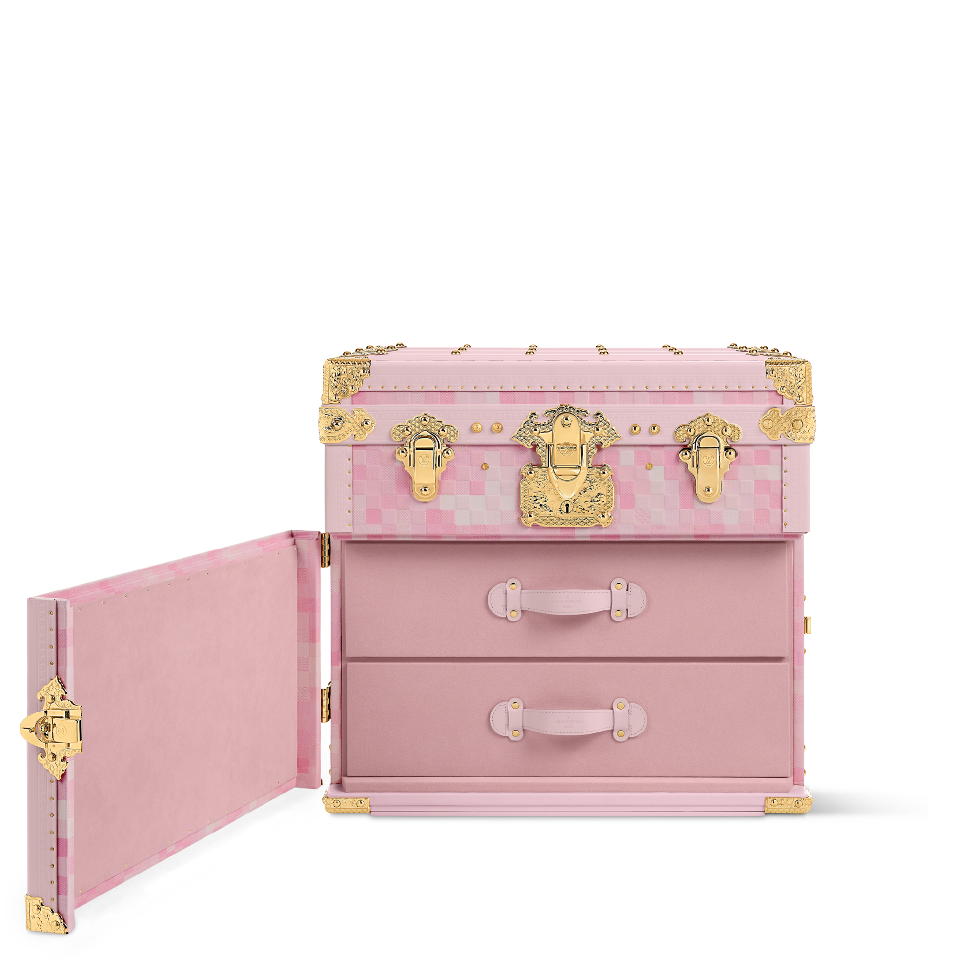 Damoflage Trunks and Boxes Trunks and Suitcases Courrier Lozine Carré Gauche | Louis Vuitton ® (Product zoom)