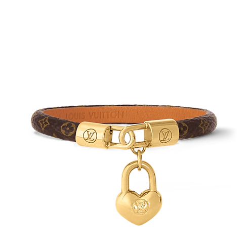 Monogram Accessories Leather Bracelets Crazy In Lock Charm Bracelet | Louis Vuitton ® (Product zoom)
