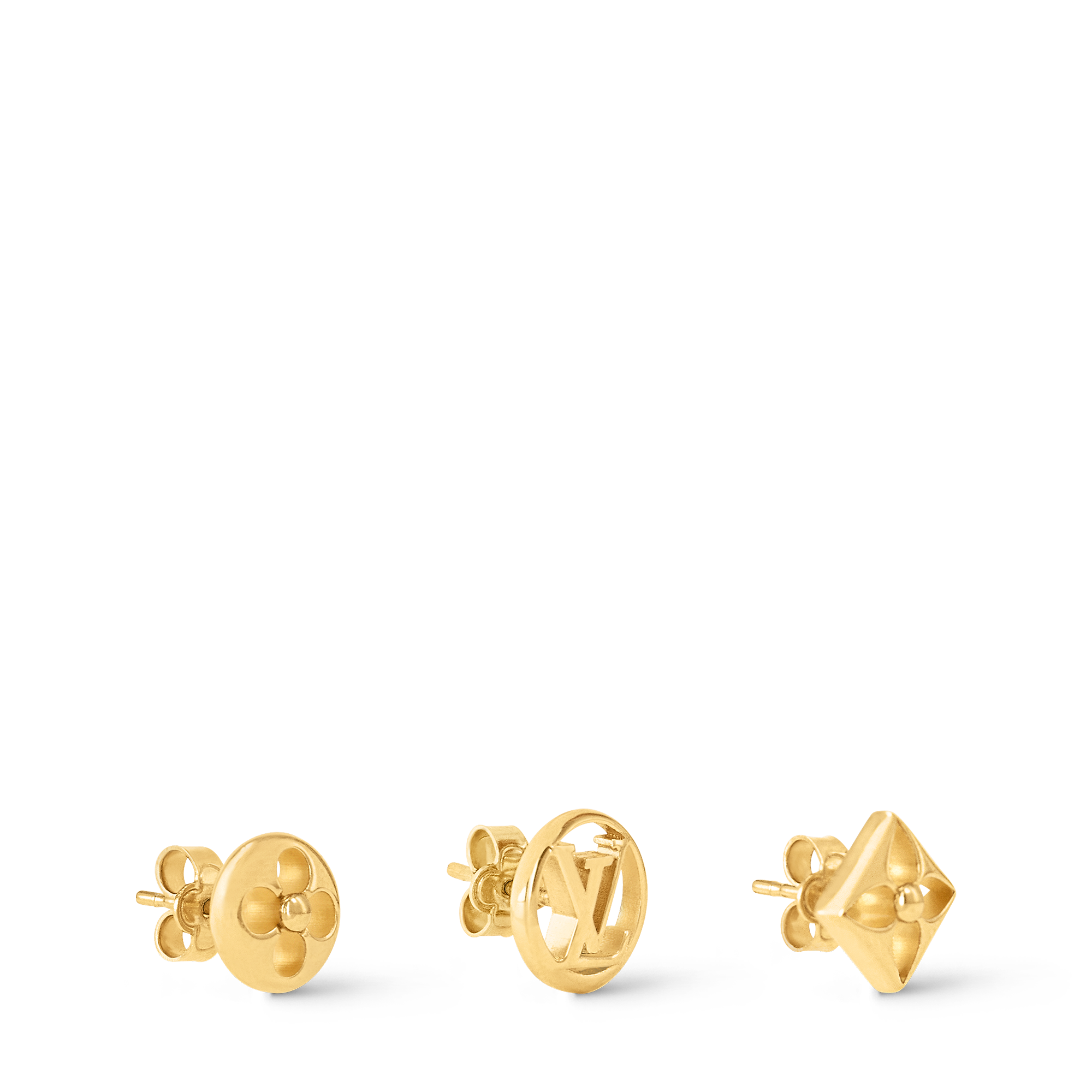 Crazy in Lock Earrings Set