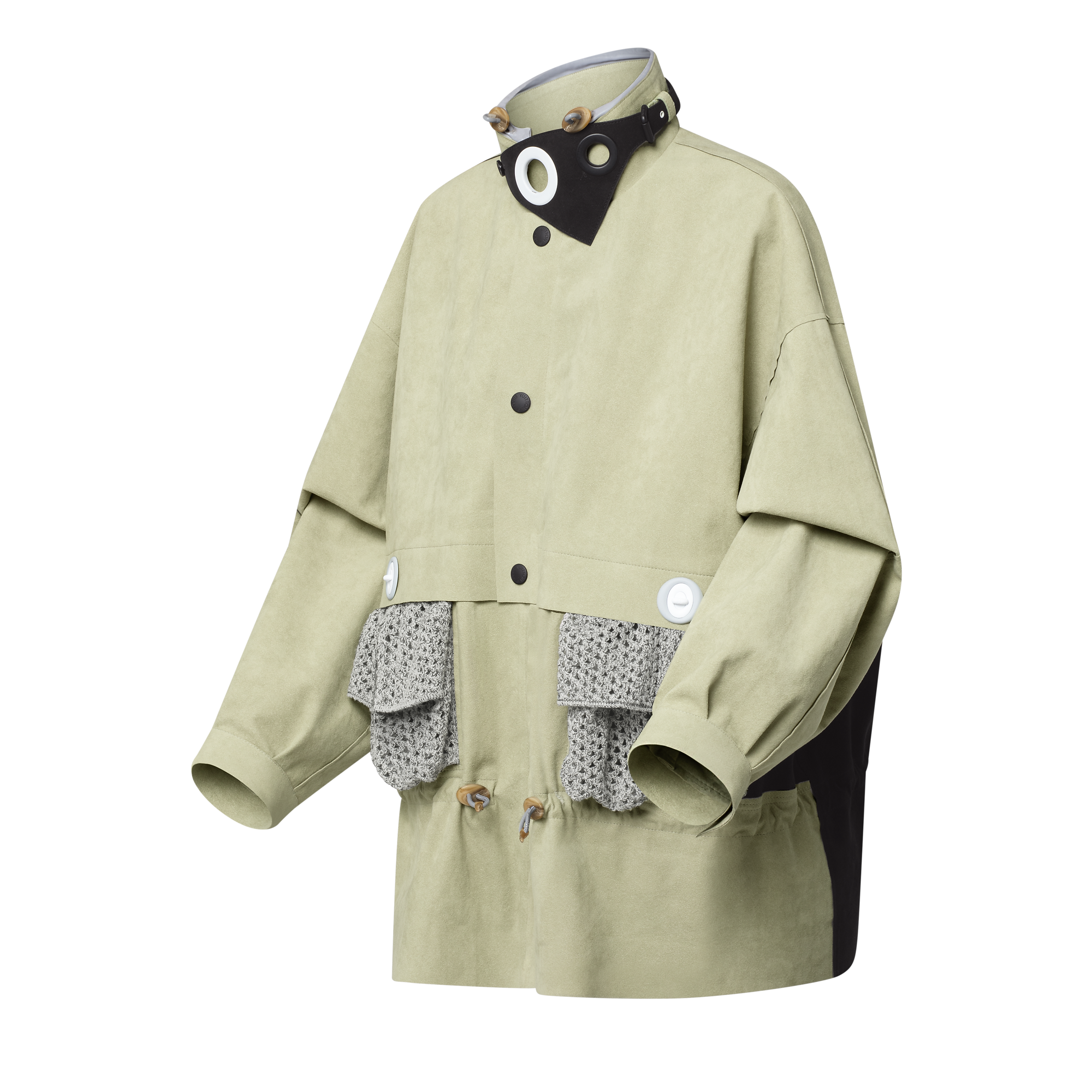 Crochet Pocket Parka