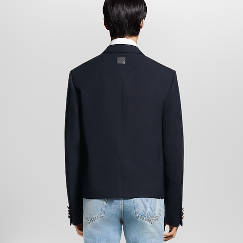 Ready-to-Wear Blazers and Jackets Cropped Classic Single-Breasted Jacket | Louis Vuitton ® (Product zoom)