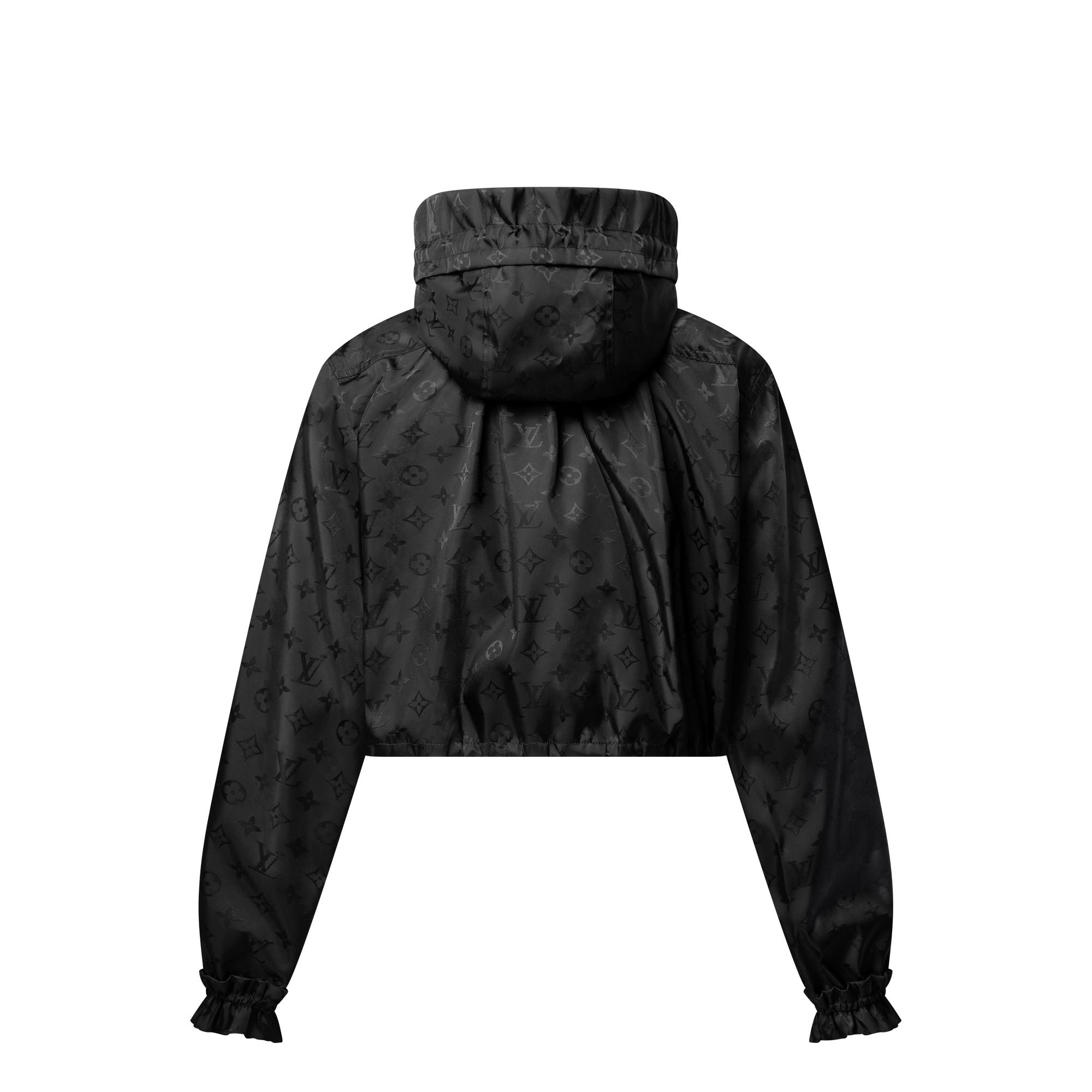  Ready-to-Wear Coats and Jackets Cropped Monogram Windbreaker | Louis Vuitton ® (Product zoom)