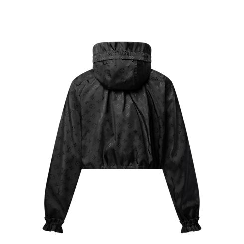 Ready-to-Wear Coats and Jackets Cropped Monogram Windbreaker | Louis Vuitton ® (Product zoom)