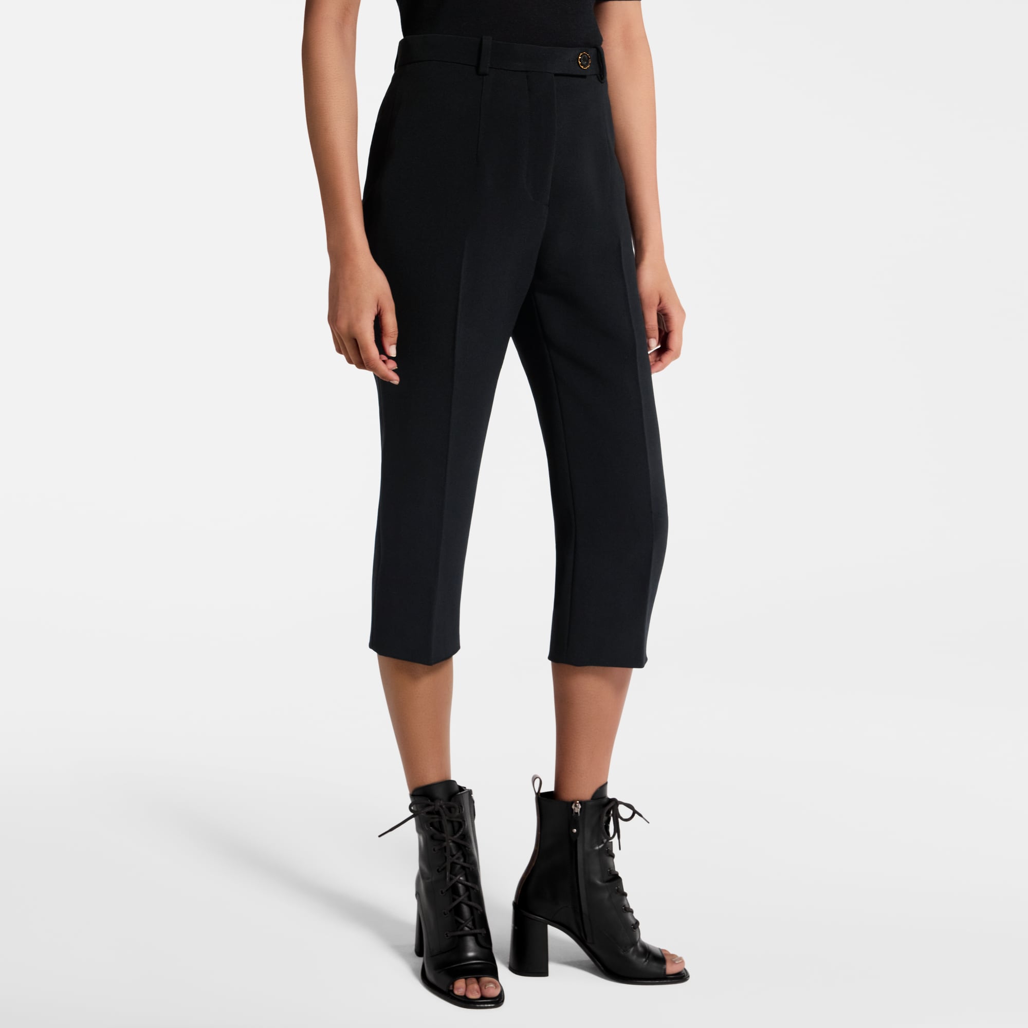  Ready-to-Wear Pants Cropped Tailored Pants | Louis Vuitton ® (Product zoom)
