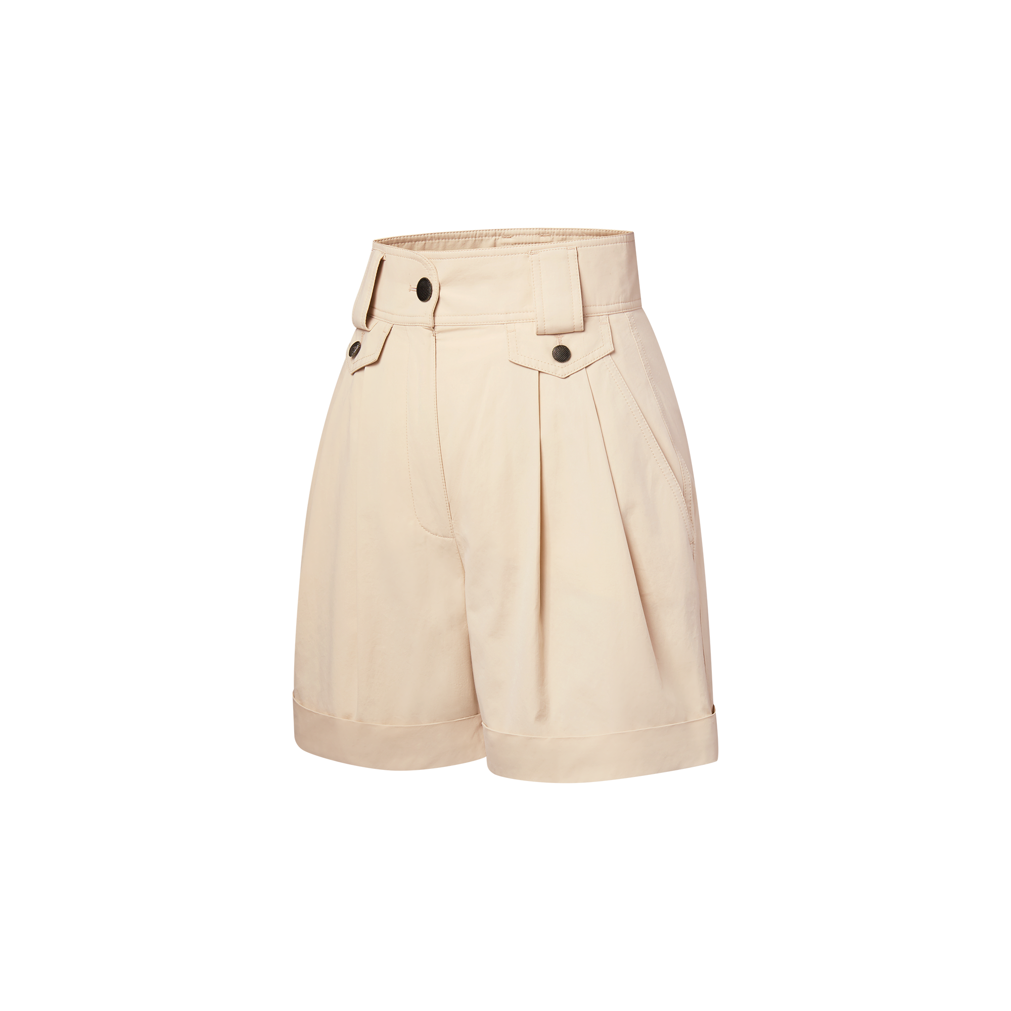  Ready-to-Wear Skirts and Shorts Cuffed Wide-Leg Shorts | Louis Vuitton ® (Product zoom)