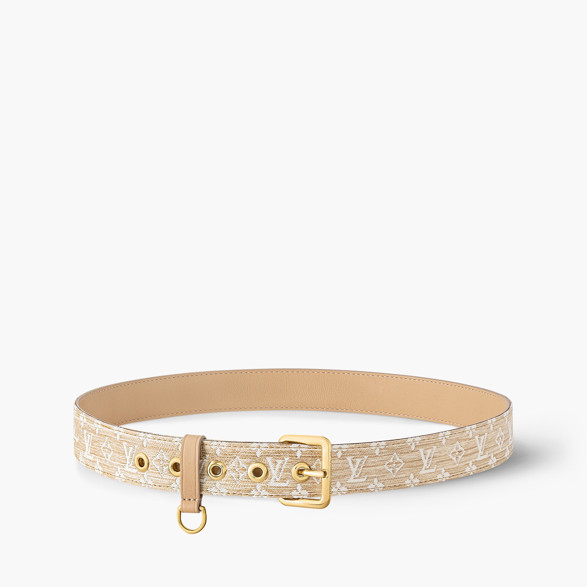 D-Ring Raffia 30mm Belt