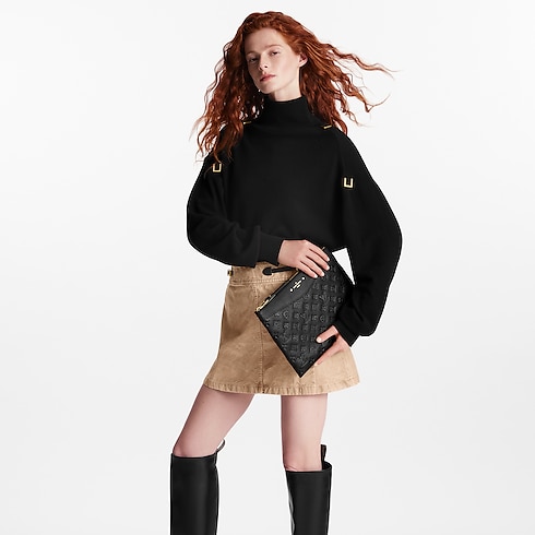 Monogram Empreinte Leather Small Leather Goods All Small Leather Goods Daily Pouch | Louis Vuitton ® (Product zoom)