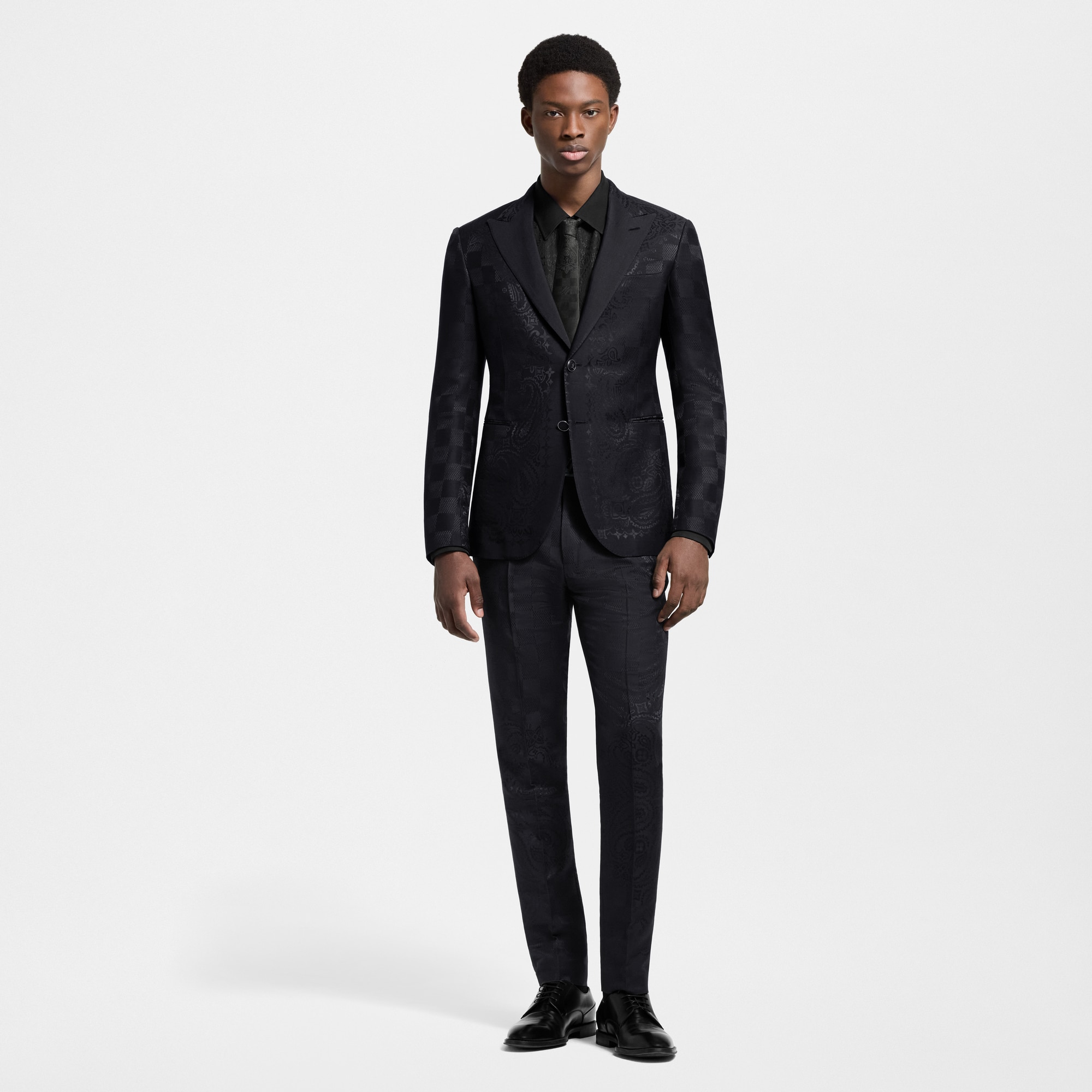  Ready-to-Wear Blazers and Jackets Damier Bandana Satin Pont Neuf Jacket | Louis Vuitton ® (Product zoom)