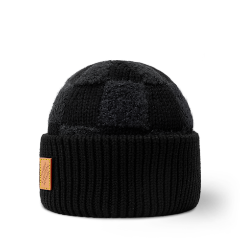 S00 Accessories Hats, Beanies and Socks Damier Cloud Beanie | Louis Vuitton ® (Product zoom)